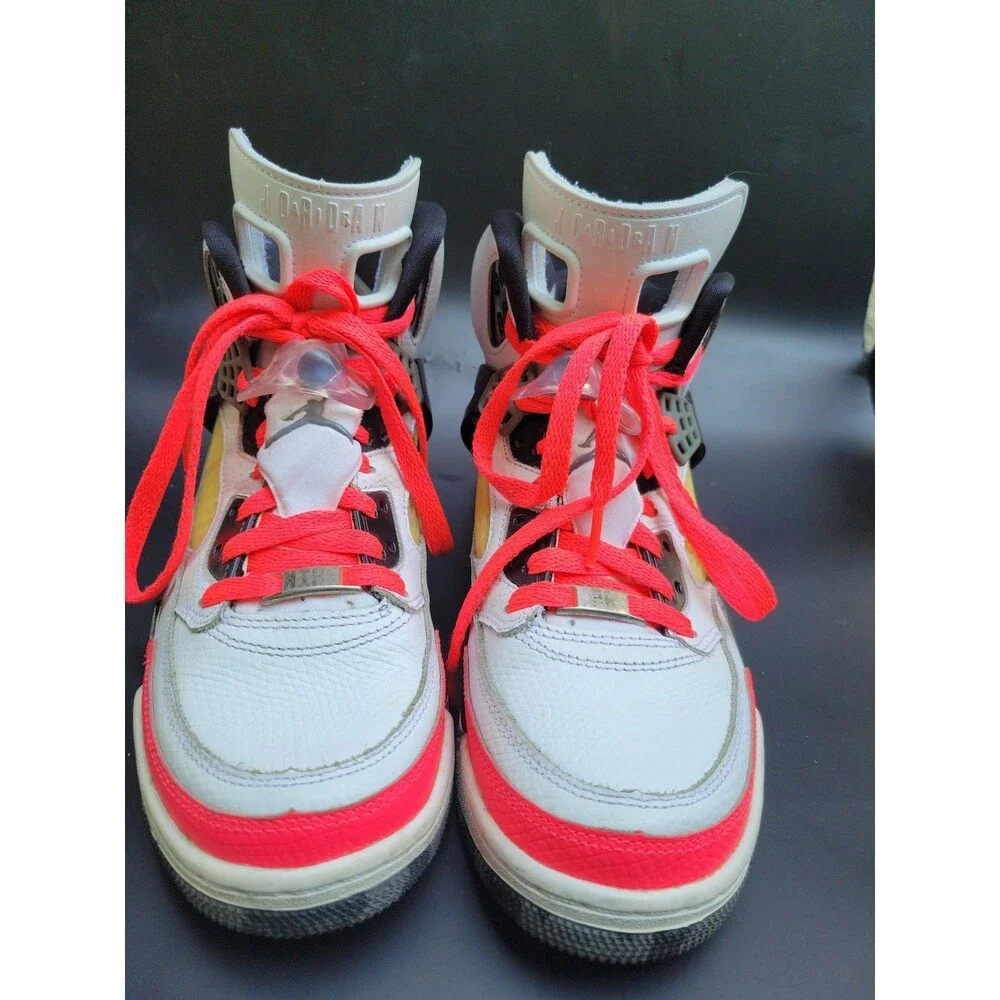 Nike Air Jordan Spizike iD Custom White Red Black 605236-983 Men's Sz 7 2013